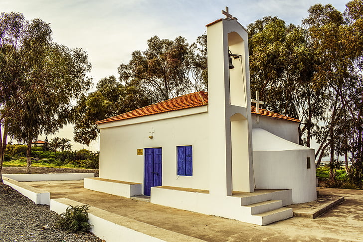 Xipre, Paralimni, l'església, ortodoxa, palaus Ayios mamas, cristianisme, religió