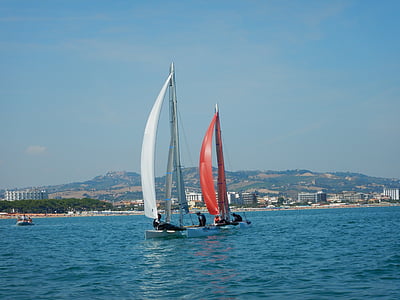 regatta, championship, national, mattia them, alba adriatica, hobbie cat, boat