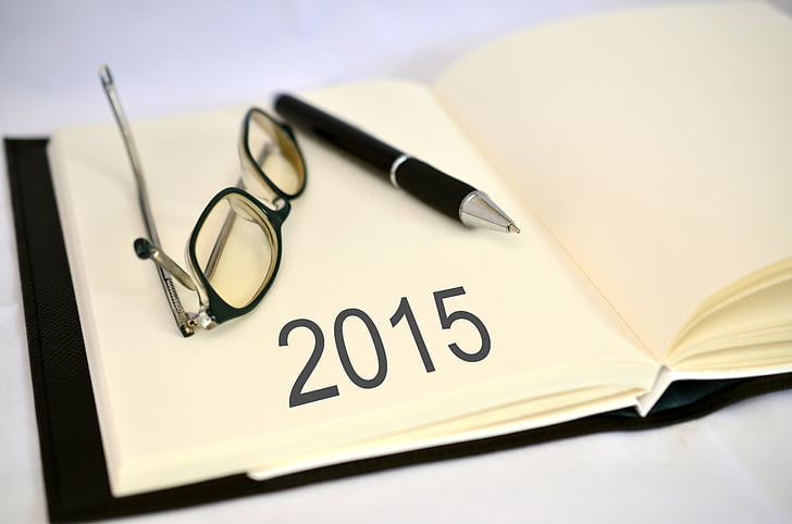 datumi, piezīmes, gads, 2015, Pierakstiet, datums, pildspalva