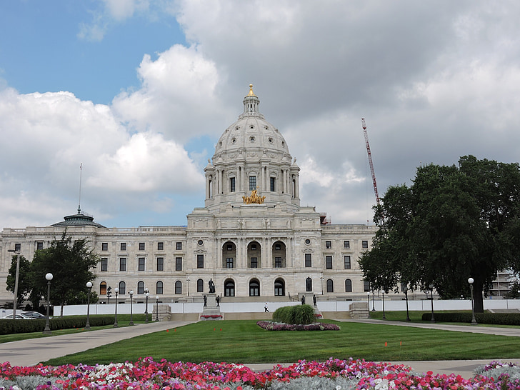 Saint paul, Minnesota, Capitol, Amerika Serikat, Landmark, negara, pemerintah