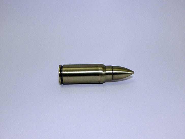 bullet, ammo, ammunition, shell, brass, lead, copper