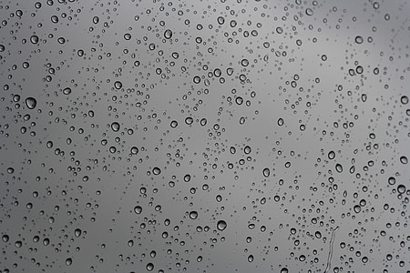 Regndroppar, fönster, vatten, bakgrund, tapeter, släpp, regn