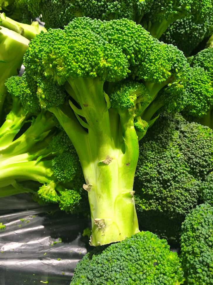 brokoli, zelena, Seiyu ltd, živijo, supermarket, sadja in zelenjave, oddelek