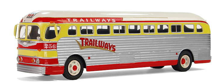 GMC pd-4151, λεωφορεία, u, s, ένα, μοντέλο λεωφορεία, συλλογή