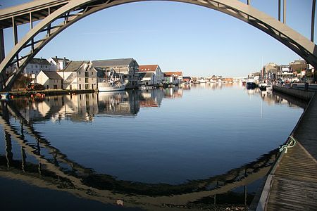 risøy-broen, San pedro garza garcia, byen bridge, vakre vegers pris, kysten, Bridge, vann