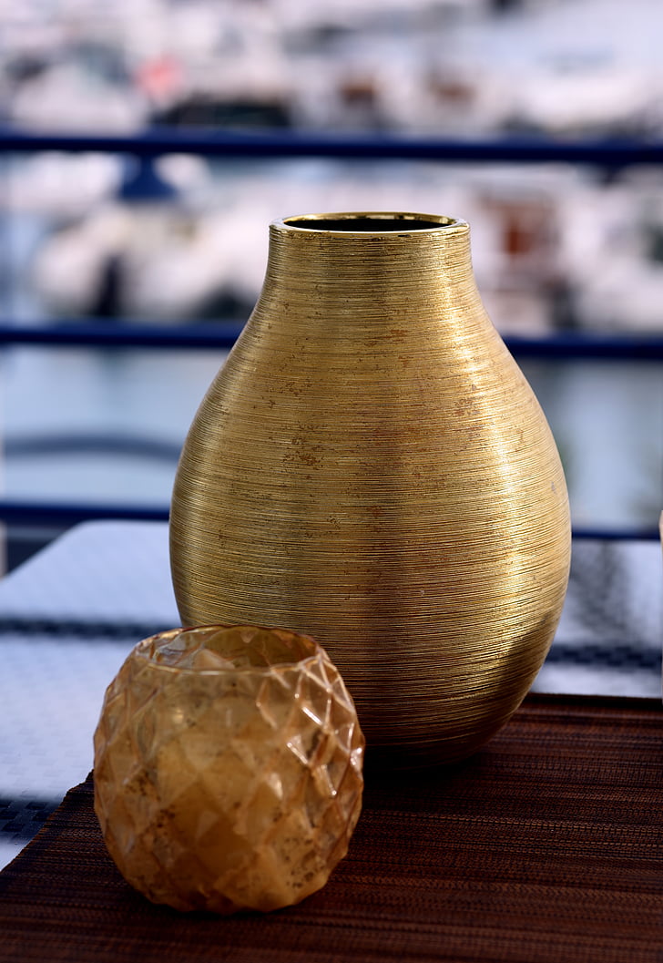 vase, copper, pot, decor, bar, pottery, craft