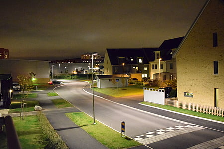 Gotemburgo, cidade, silêncio, casa, rua, estrada, Tom forma