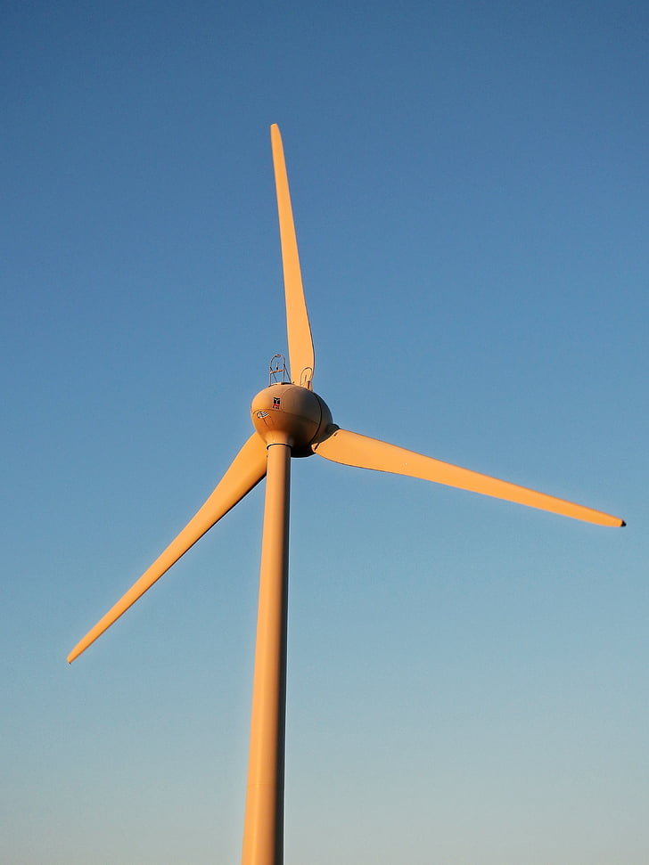 viento, energía eólica, energía, Pinwheel, energía eólica, cielo, tecnología