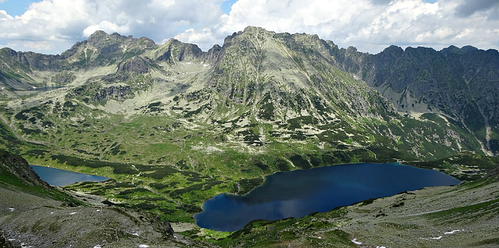 Tatry, bjerge, Høje Tatra, landskab, natur, Polen, toppe