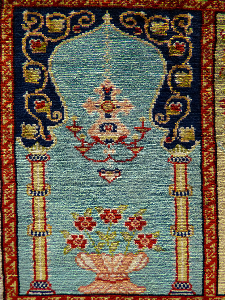 carpet, linked, silk, picture carpet, art, expensive, valuable