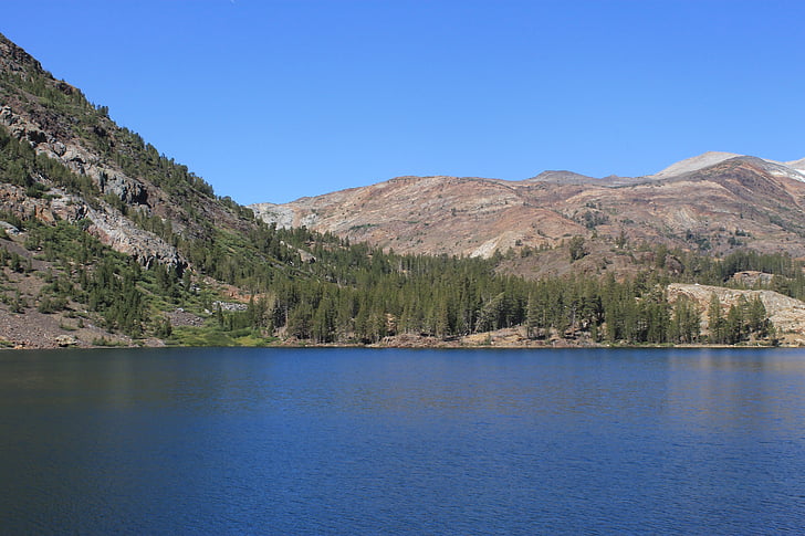 jezero, Příroda, krajina, Hora, Scenics, léto, venku