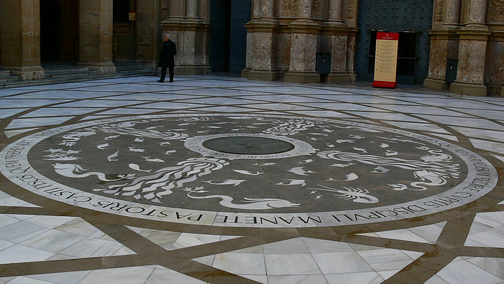 Spānija, Barcelona, kalnu Montserrata, Park guell, Sagrada familia, grīdas segumi, marmora