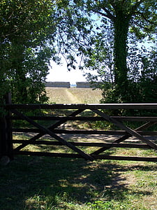 Castello di Burgh, Norfolk, cancello