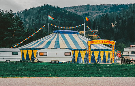 amusement, park, ride, adventure, circus, festival, green