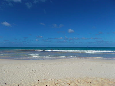 Beach, Ara, blå