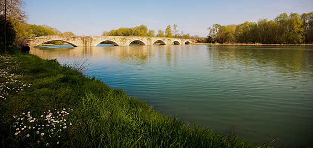 Most, Rzeka, Park, Włochy