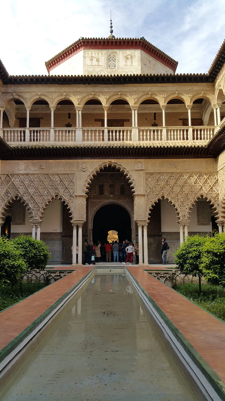 Alcázar Seville, Seville Royal alcazars, Seville, Simgesel Yapı, Sevilla, Royal, Alcazar