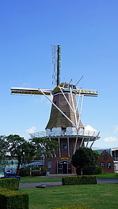 Windmill, museet, historiskt sett, Mill, Wing, byggnad, gamla kvarnen