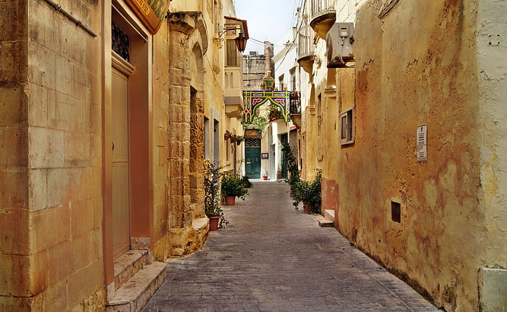 Málta, Lane, Valletta
