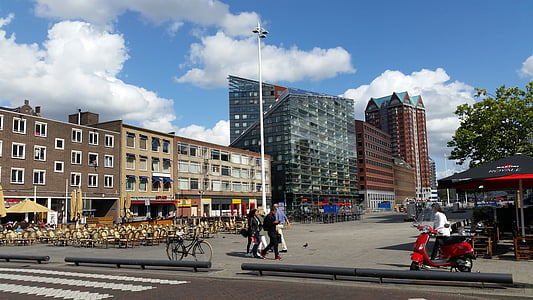 uzskata, Rotterdam, binnenrotte, Roterdama centrs