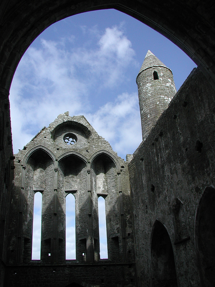 Замок, Ирландия, средневековый, древние, Селтик, ирландский, гаэльский