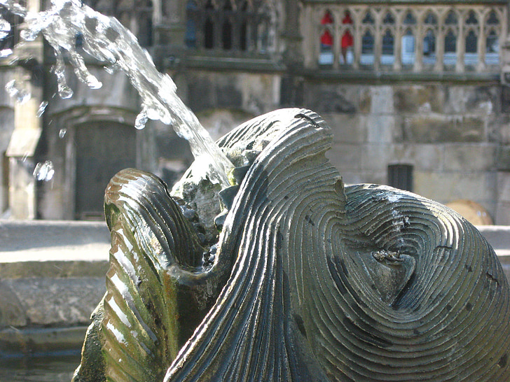 Aachen, fontene, vann