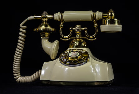 starožitný telefon, starý telefon, Otočný manipulátor, komunikace, Retro telefon, klasický telefon, telefon