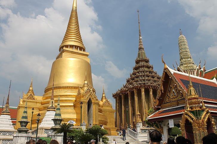 templet, Buda, Thailand, buddhismen, Asia, Pagoda, arkitektur