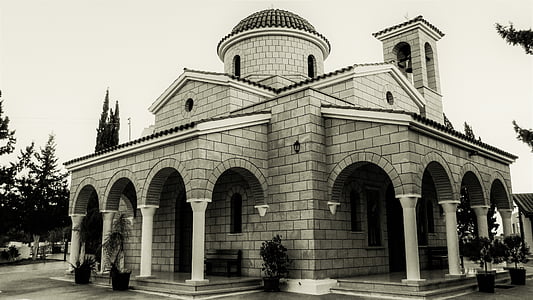 Ciprus, Sotira, templom, Ayia paraskevi, építészet, vallás, ortodox