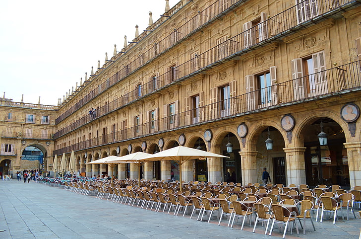 Salamanca, Spanyol, Plaza mayor