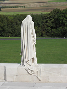 vimy spomenik, vimy ridge, Normandija, Arras, Kanadski, Francija, prvi