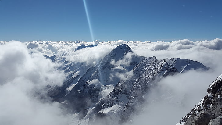 königsspitze, montanhas, Gran zebru, Monte zebru, ortlergruppe, Alpina, alpinismo