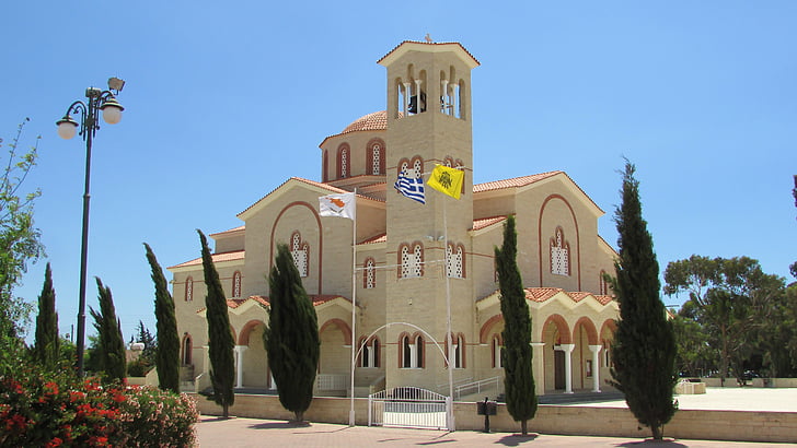 Chipre, KITI, Ayios kyriakos, Iglesia, arquitectura, ortodoxa