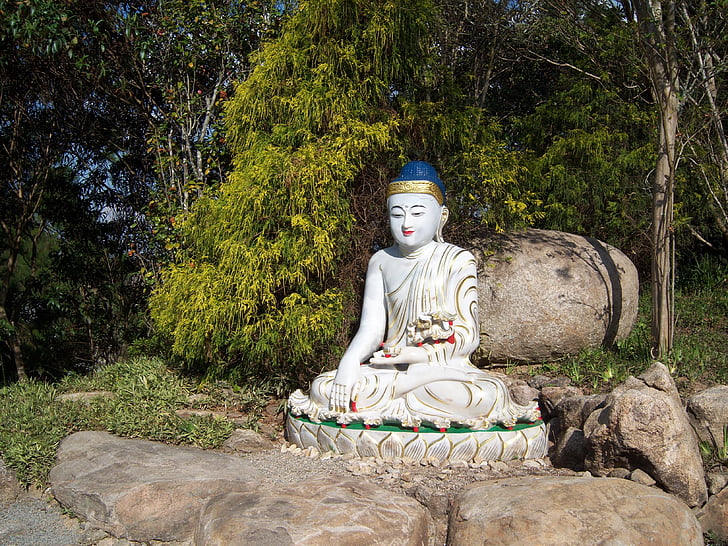 Buda, buddha xinès, escultura, temple budista, agutins, São paulo, Brasil