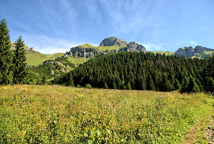 Tatry, Slovakya, manzara, Üstten Görünüm, dağlar, Görünüm, doğa