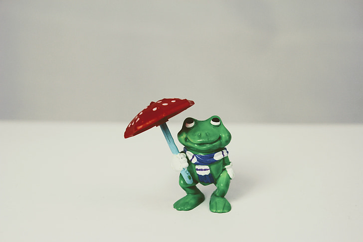weatherman, green, frog, screen, green frog, isolated