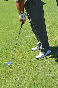 swing de golf, oscilación, Golf, verde, jugar al golf, hombre, deporte