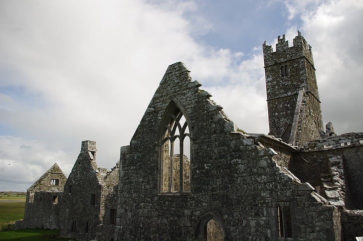 ruïnes, l'Abadia de, Connemara