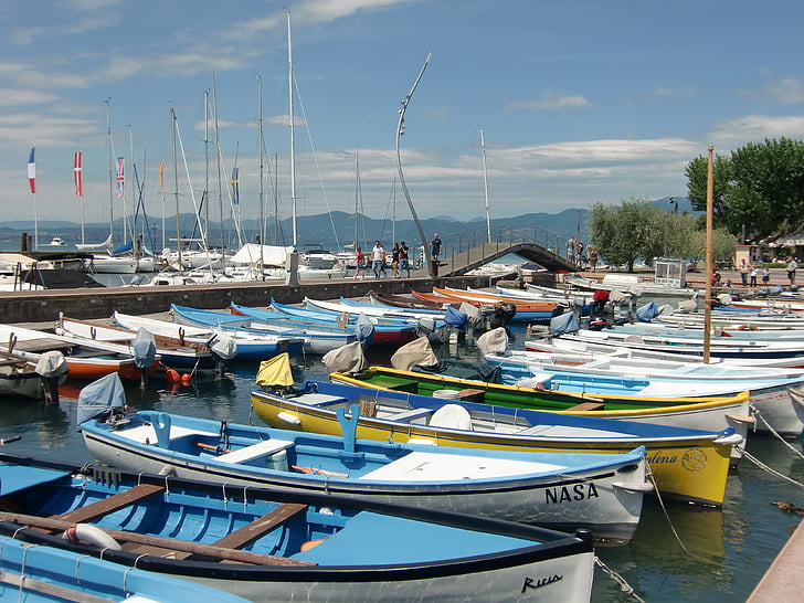Itálie, Bardolino, Lago di Garda, svátek