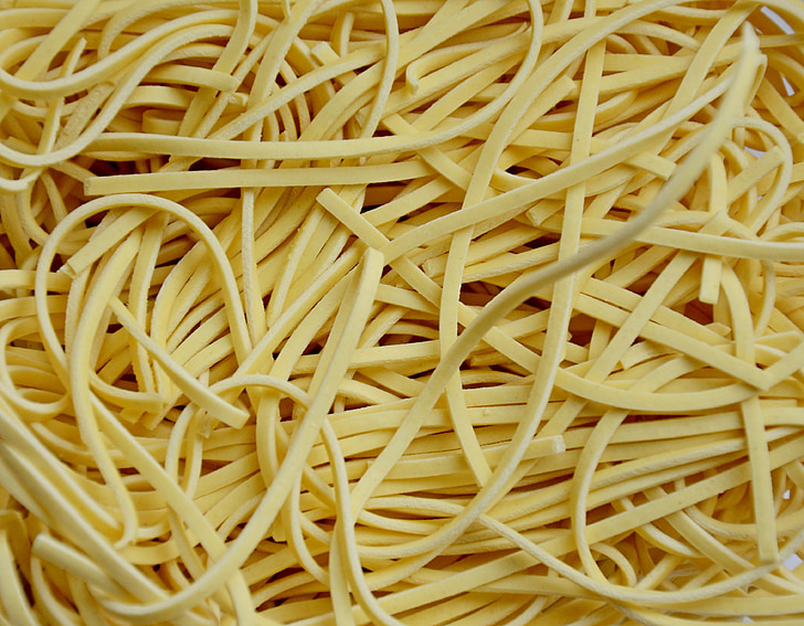 nudler, pasta, mad, ernæring, spaghetti, krupnyj plan
