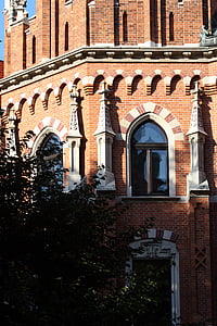 brique, maçonnerie en pierre, architecture, traditionnel, européenne, Cracovie en Pologne