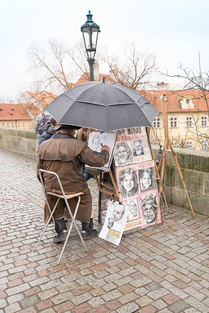 Praga, artista, Ponte