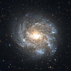 ngc 2082, barred spiral galaxy, constellation schwertfisch, galaxy, starry sky, space, universe