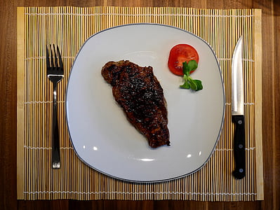 Steak, Fleisch, Rindfleisch, Essen, Essen, Rindersteak, sehr lecker