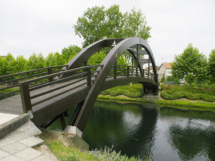 мост, река, Monforte де lemos