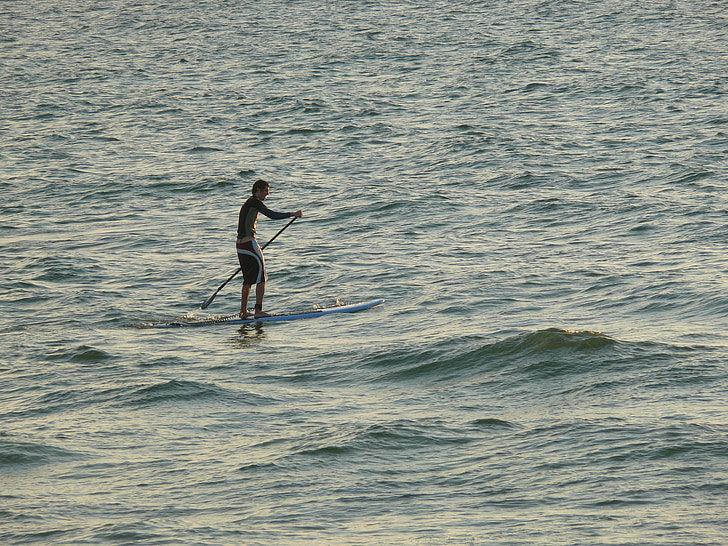 Surf, on, rinneratkaisu, Ocean, Sea, tablista, urheilu