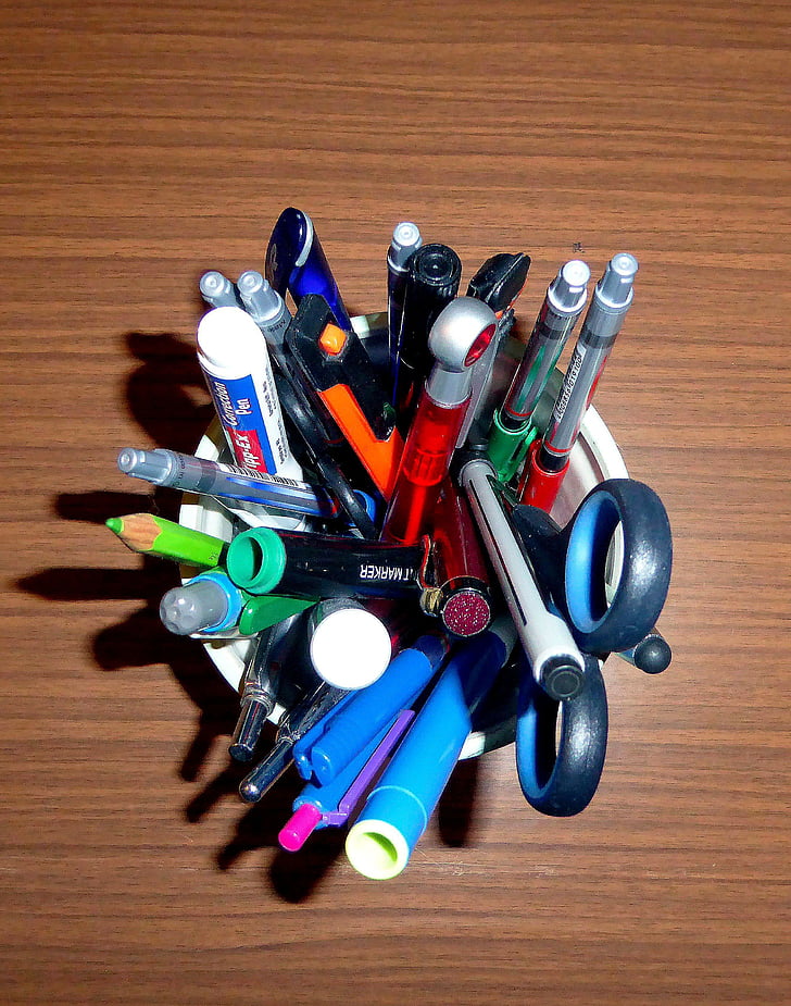 rašiklis, rašymo įrankis, biuras, Schreiber, eksplotacinės medžiagos, biuro reikmenys