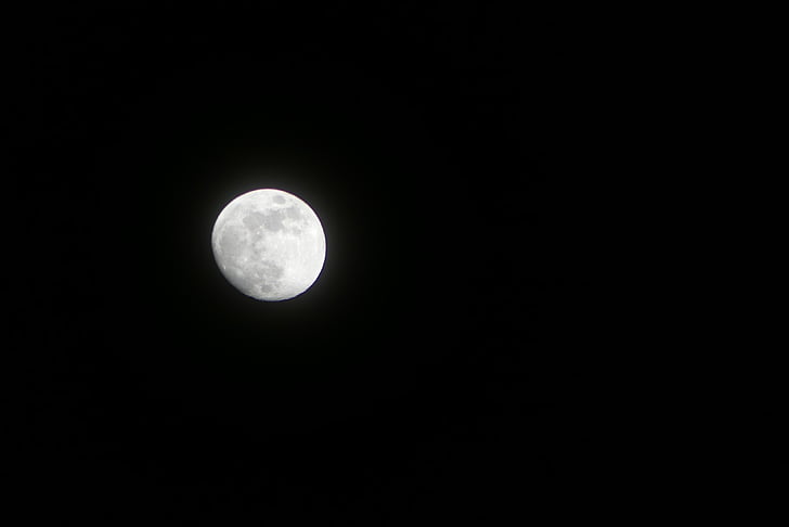 mjesec, noć, pun mjesec, nebo, priroda, tamno, Nokturno