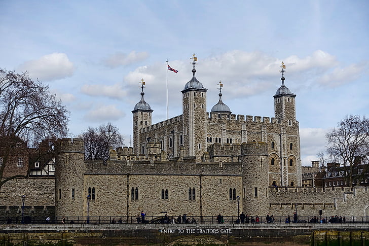 Tower of london, festning, fengsel, historie, berømte, britiske, landemerke