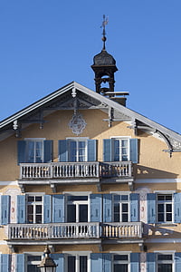 town hall, historically, alpine, building, architecture, home, village
